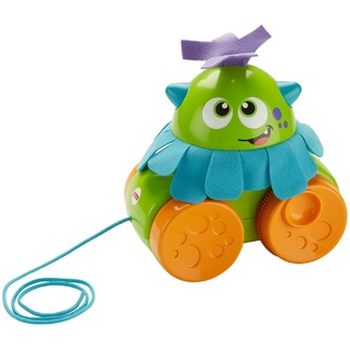 Fisher-Price รถสัตว์ประหลาดลากจูง Walk and Whirl Monster ของเล่นเสริมพัฒนาการ ของแท้