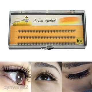 [DYNWAVE2] 6mm Individual False Fake Eyelashes Lashes Extensions Semi Permanent Black