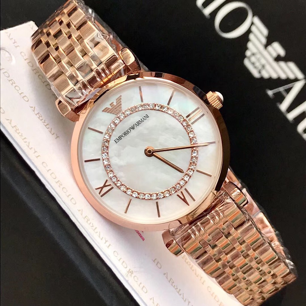 Ladies Emporio Armani Watch AR1909 | Shopee Thailand