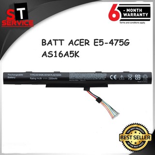 แบตเตอรี่ AS16A5K ACER Aspire E15 E5-475G E5-523G E5-553G E5-575G E5-774G E5-575 E5-575 E5-575G