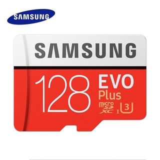 Sumsung evo plus การ์ด micro sd พร้อมอะแดปเตอร์การ์ด sd class10 32GB 64GB 128GB 256GB