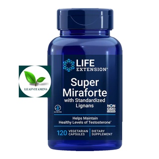 Life Extension Super Miraforte with Standardized Lignans / 120 Vegetarian Capsules