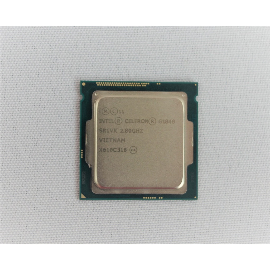 Processore Intel Celeron G1840 - 2.8 GHz, Dual-Core, Socket LGA1150, 2 MB Cache, HD Graphics. Processore OEM/Tray Per PC Desktop. - 2
