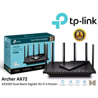 TP-LINK (Archer AX72) AX5400 Dual-Band Gigabit Wi-Fi 6 Router Gigabit WiFi for 8K Streaming