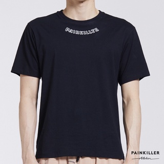 PAINKILLER เพนคิลเลอร์ เสื้อยืด เสื้อแขนสั้น เสื้อผ้าผู้ชาย / PAINKILLER LACE T-SHIRT / รุ่น 62-0-0101 / AW20