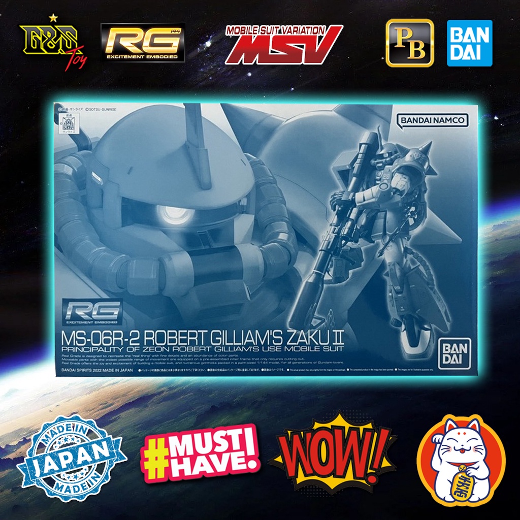 RG - Robert Gilliam Exclusive Zaku II จาก Gundam MSV