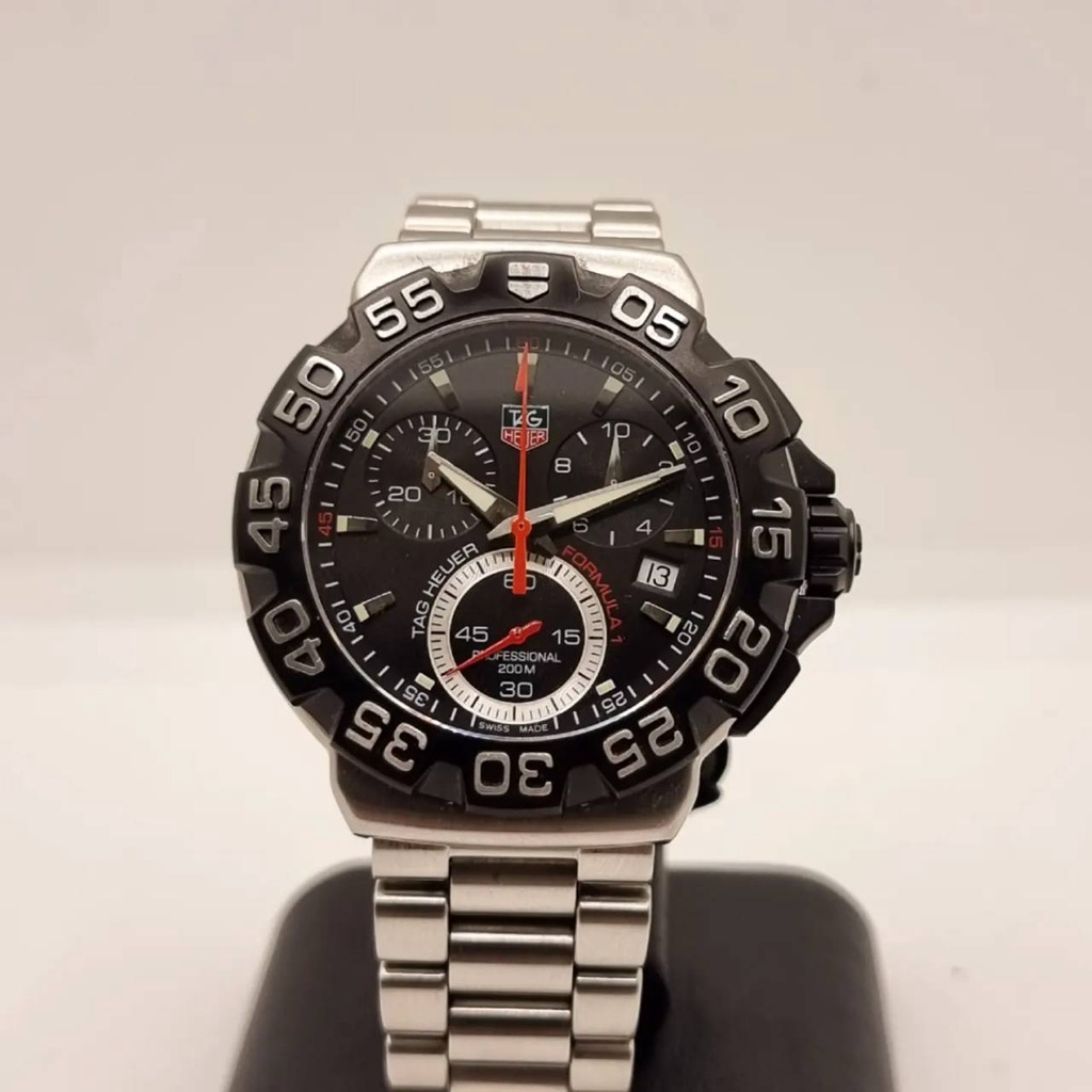 ⌚Tag Heuer Men’s Formula 1 หน้าดำ (42mm)⌚