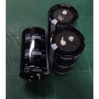 คาปาซิเตอร์ Capacitor 10000uf/100V ของใหม่ ราคาส่ง ราคาต่อ1ตัว