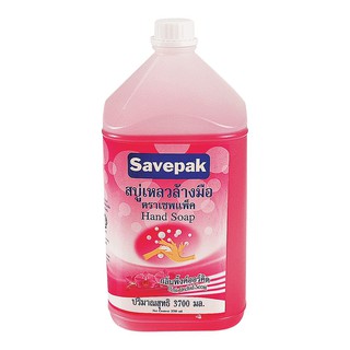 เซพแพ็ค  สบู่เหลวล้างมือ สีชมพู 3700 มล. ZEPPAC Liquid Hand Soap Pink 3700 ml.