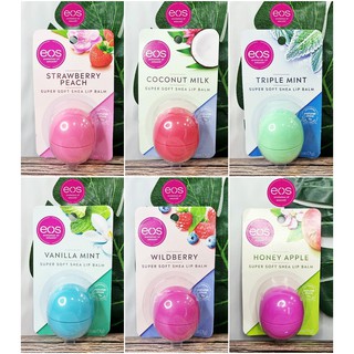 [EOS] Super Soft Shea Lip Balm 7g ลิปบาล์ม บำรุงริมฝีปาก กลิ่นหอมหวานละมุน ลิปไข่