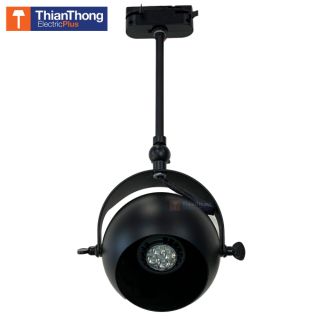 โคมไฟติดราง Track Light รุ่นกลม  STW TL509 สีดำ ขั้ว MR16 220V