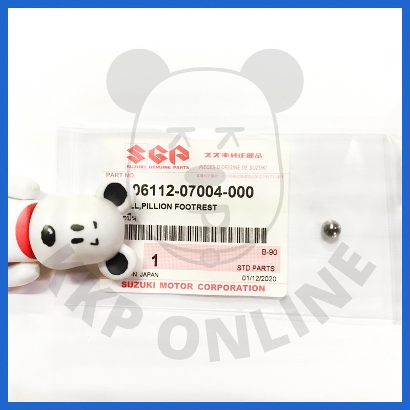 [SUแท้‼️] ลูกปืน เหล็กพักเท้า(เม็ดละ20บาท) hayate/Step125/Fu150sc-c Raider150/ฮายาเต้ Suzukiแท้!!!