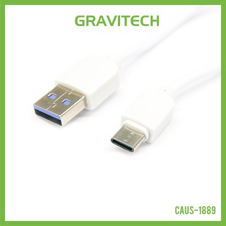 [Gravitechthai]USB 3.0 Type C Cable 1 Meter - White