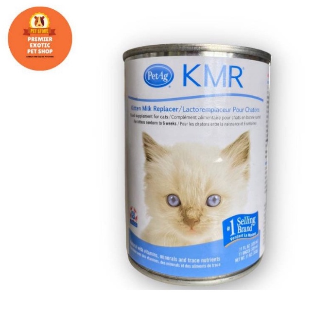 KMR นมทดแทนสำหรับลูกแมว ลูกสัตว์ ขนาด 11 ออนซ์