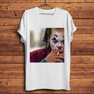 เสื้อยืดแขนสั้นลําลอง พิมพ์ลาย Joker Joaquin สีขาว สไตล์ฮาราจูกุ สําหรับผู้ชาย และผู้หญิงสามารถปรับแต่งได้