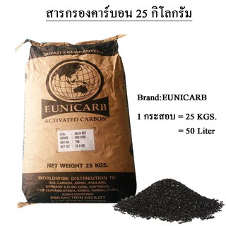 สารกรอง คาร์บอน เกรด A FoodGrade  ใช้กับระบบกรองน้ำดื่ม ID 800 ***ปริมาณ 1 ลิตร***