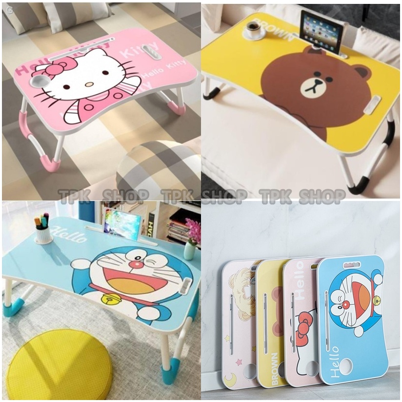 โต๊ะพับ แบบญี่ปุ่น ขาพับเก็บได้ ขนาด 60x40 ซม.
