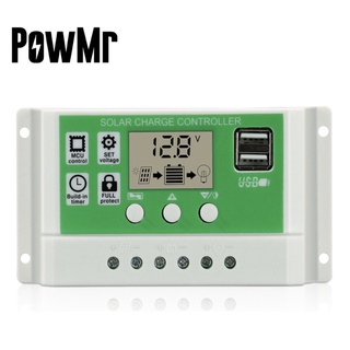 PWM Solar Charger Controller 10A , 30A โซล่า ชาร์จ คอนโทรลเลอร์