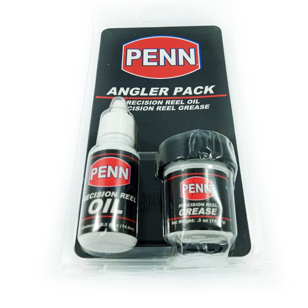 (ใช้โค้ด INCLS22 ลด 50% สูงสุด 100) จาระบีใส่รอกตกปลา PENN ANGLER PACK น้ำมันและจาระบีเพ็นน์