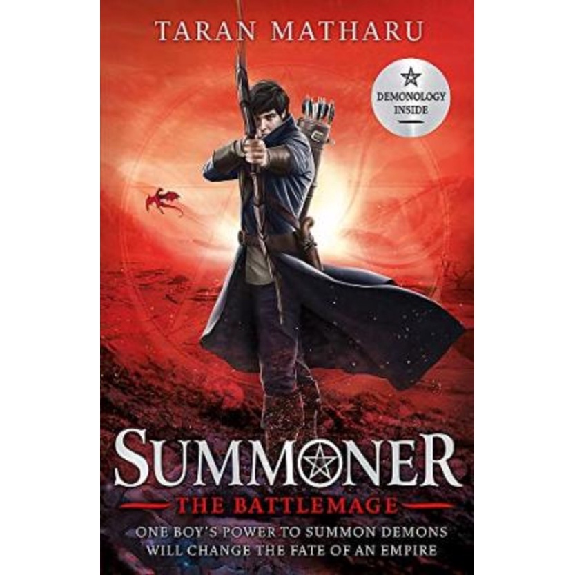 Summoner: The Battlemage : หนังสือ 3 โดย Taran Matharu (ฉบับสหราชอาณาจักรปกอ่อน)