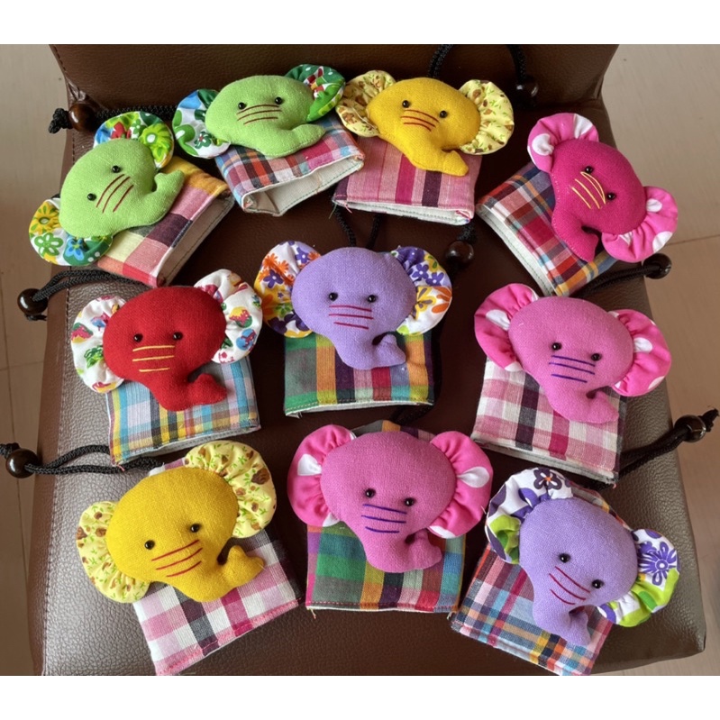 ที่ซ่อนกุญแจช้าง’key coverผ้าขาวม้า(ลิ้งค์นี้ไม่แพคแยก)