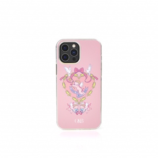 O&amp;B เคสมือถือ IPHONE 13 PROMAX ADORE JELLY PHONE CASE in Pink Cupid