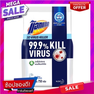 ผงซักฟอก ATTACK 3D VIRUS KILLER 750g น้ำยาซักผ้า DETERGENT ATTACK 3D VIRUS KILLER 750g อุปกรณ์และผลิตภัณฑ์ซักรีด