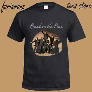 เสื้อยืด ระบายอากาศ พิมพ์ลายปีก Paul Mccartney The Run แฟชั่นสร้างสรรค์