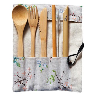 Tableware set PORTABLE UTENSIL SET DEIM 6PCS IVORY Tableware Kitchen equipment ชุดอุปกรณ์บนโต๊ะอาหาร ชุดช้อนส้อมพกพา BAM