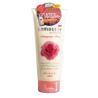 SAMOURAI WOMAN ทรีทเม้นต์ผม ซามูไรวูแมน กลิ่นแชมเปญโรส ขนาด 200 กรัม /SAMOURAI WOMAN Champagne Rose Treatment - 200 G.