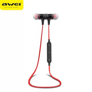 PP หูฟังบลูทูธ AWEI B922BL Magnetic Wireless Bluetooth Earphone Stereo Headset With Mic