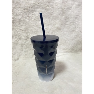 Starbucks Grandient Blue Cold Cup 16 Oz