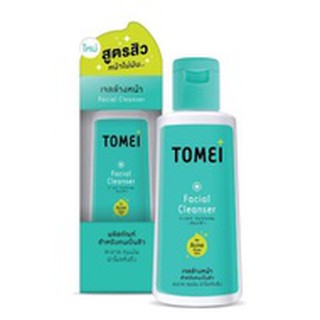 **สูตรใหม่ หน้าไม่มัน ** Tomei Facial Cleanser 45ml / Moisture 30 g โทเมอิ เจลล้างหน้า ผิวแพ้ง่าย เป็นสิวง่าย