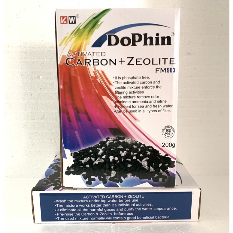 DOPHIN ACTVATED CARBON+ZEOLITE FM903 200G