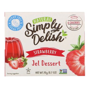 เยลลี่คีโตรสสตรอว์เบอรร์รี่ Sugar Free Strawberry Jelly