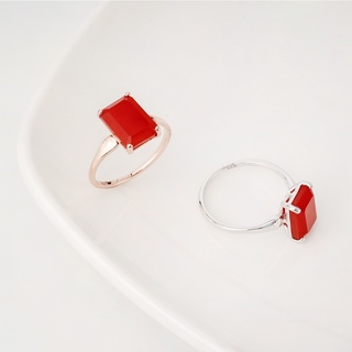 AR-Kang Collection***แหวนCarnelian (เงินแท้92.5%)