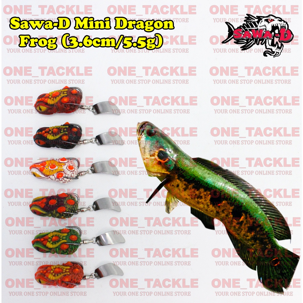 SAWA-D Mini Dragon Frog Lure (3.6cm/5.5g)