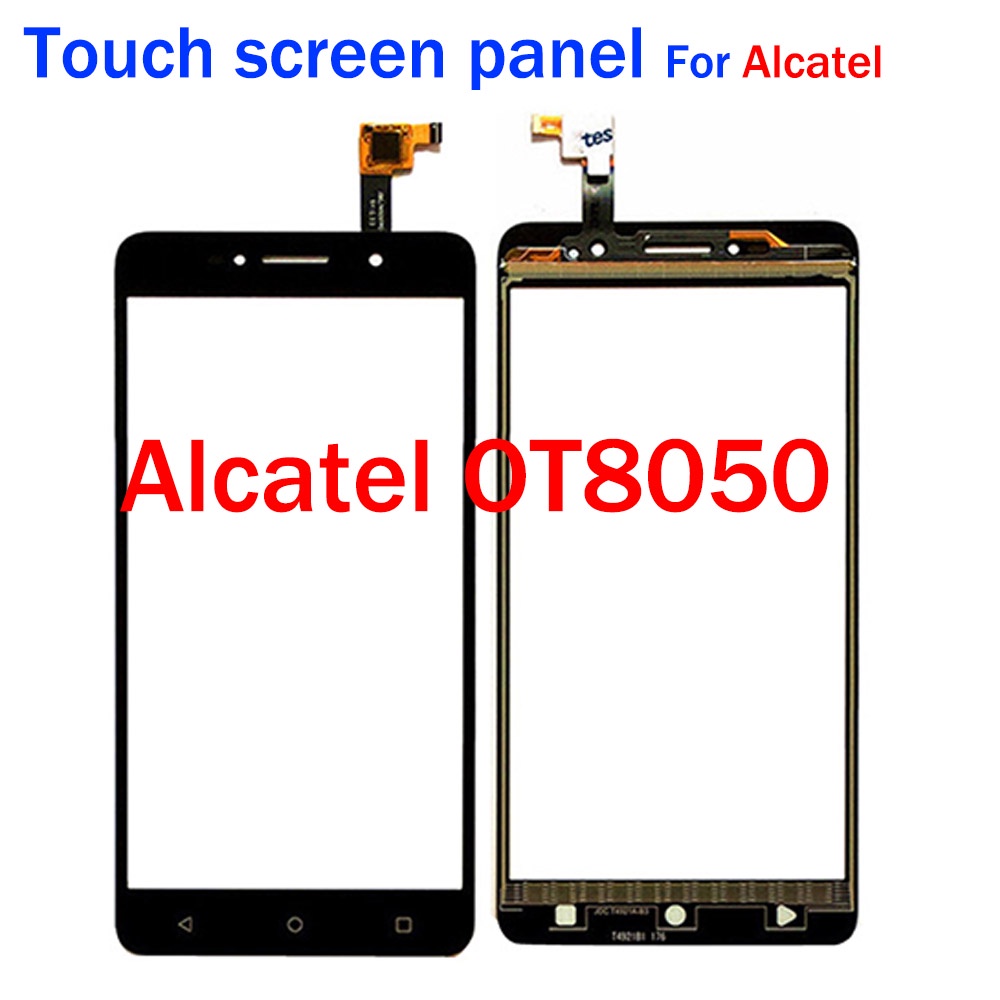 สําหรับAlcatel One Touch Pixi 4 OT 8050D 8050 OT-8050D OT8050 หน้าจอสัมผัสแผงเซ็นเซอร์Digitizerแก้วเ