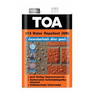 น้ำยากันซึมกันเชื้อราตระไคร่น้ำ เคลือบใส(ผนัง) TOA WATERREPELLENT A-100 1/4GL