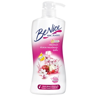 Free Delivery Benice Mystic White Shower Cream 450ml. Cash on delivery