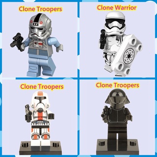 บล็อกตัวต่อเลโก้ รูป Clone Trooper ขนาดเล็ก ของเล่นสําหรับเด็ก