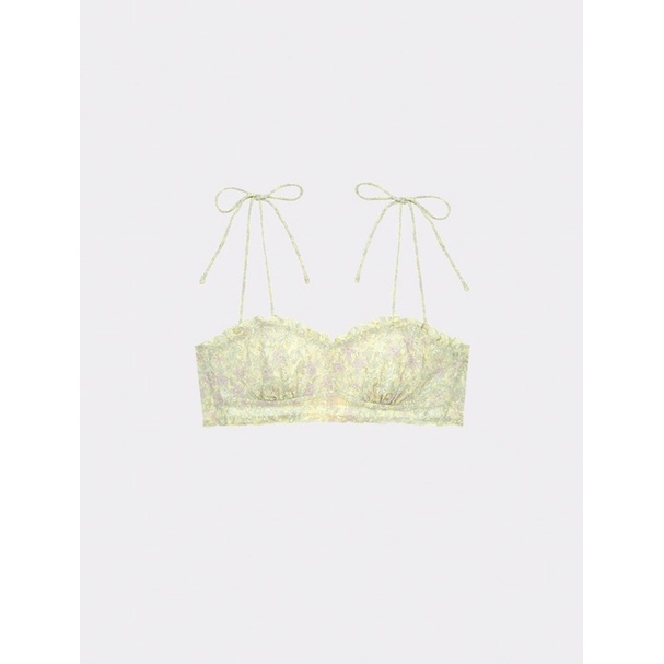SABINA BRA MAGGIE MAE FRIENDLY EARTH COLLECTION STYLE NO. SBT1091 LIGHTYELLOW
