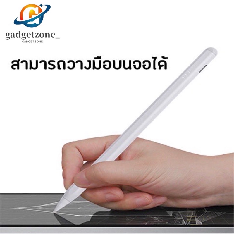 [ใหม่ล่าสุด 15th✅วางมือบนจอ+แรเงาได้✅]ปากกาสไตลัส ปากกาสำหรับไอแพด Stylus ipad mini6 mini5 gen9,8,7 Air4 Air5 Pro11 Air3