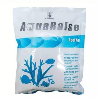 เกลือ Aquaraise Reef salt 6.0 kg. (สูตรปกติ) ถุงใหญ่ สำหรับน้ำไม่เกิน 184 ลิตร