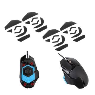 teflon สติ๊กเกอร์แผ่นรองเมาส์สําหรับ logitech g 502 laser mouse 4 ชุด 0 . 6 มม.