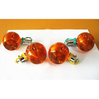 YAMAHA CHAPPY LB50 LB80 RD50 RD60 TURN SIGNAL WINKER INDICATOR SET (4 PCS) // ไฟเลี้ยว CHAPPY / CHIPPY สินค้าคุณภาพดี