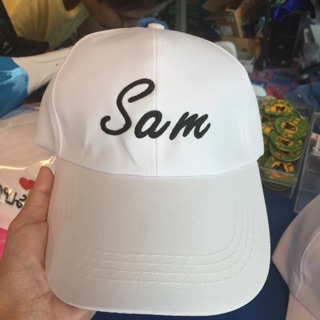 Sale‼️หมวกปักชื่อ (หมวกผ้า)