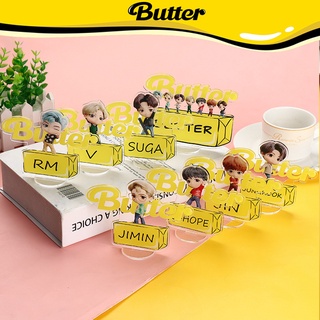 ขาตั้งอะคริลิคลายการ์ตูน Kpop Bts Butter