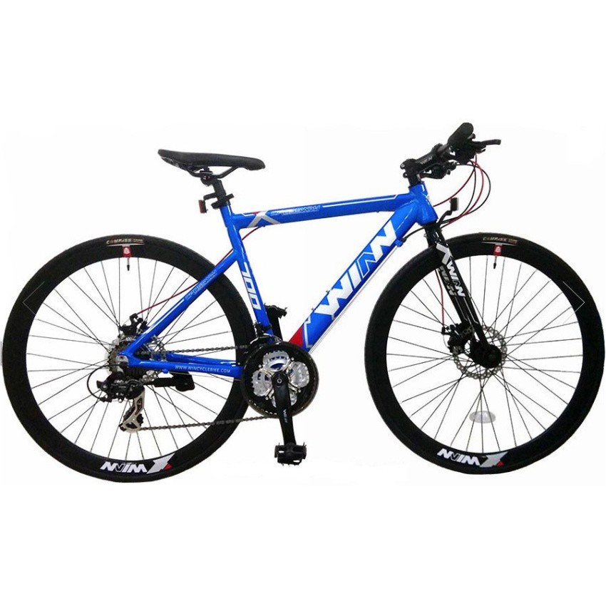 จักรยานไฮบริด Winn Crossway700 ปี 2016 (สีน้ำเงิน)