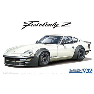 โมเดลรถยนต์ AOSHIMA NISSAN S30 FairladyZ AERO CUSTOM Ver.2 75 1/24